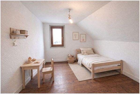 Schlafzimmer  Dachgeschoss Visualisierung