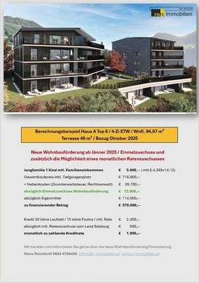 Berechnungsbeispiel BV St.Johann mit WBF 4-Zi ETW 