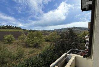 Blick Richtung Weinberge