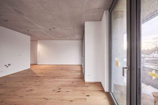 Wohnküche mit Blick zum Flur - HERDERGÄRTEN 1.2.7 (2)