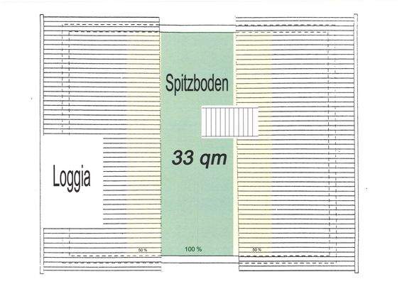 Grundriss Spitzboden