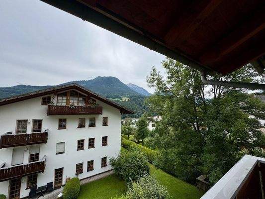 Bergblick vom Balkon