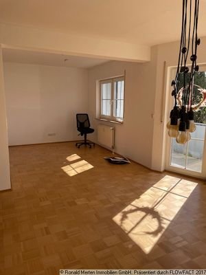 Essbereich im Wohnzimmer