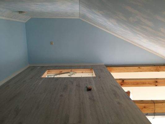 Empore im Obergeschoss