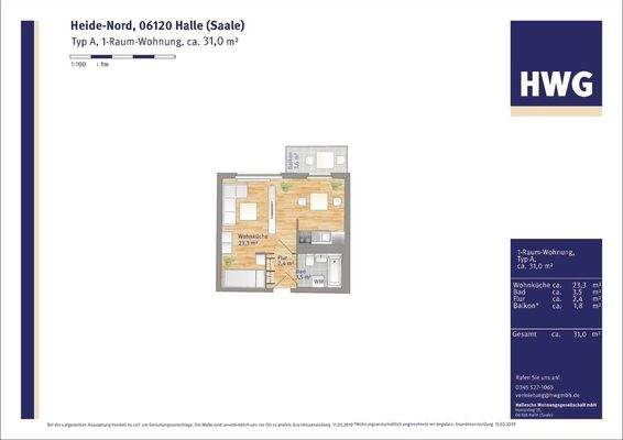 Grundriss zur Wohnung