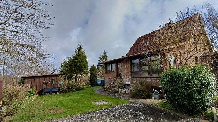 Blick auf den Wintergarten