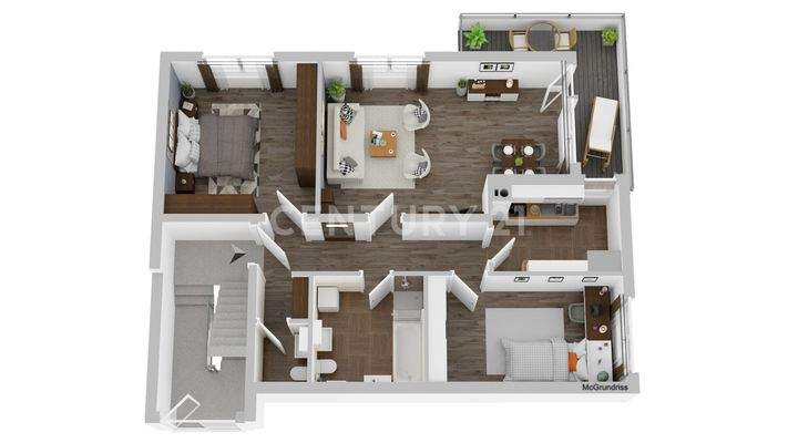 3D-Grundriss