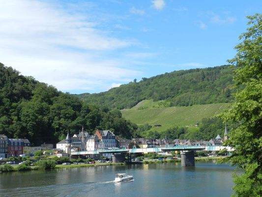 Blick Richtung Traben-Trarbach