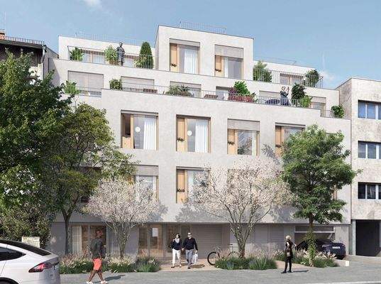 Hausansicht Bauteil 1