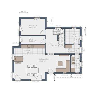 Grundriss Erdgeschoss