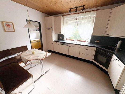 mit der Einbauküche