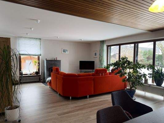Wohnbereich inkl. Kamin
