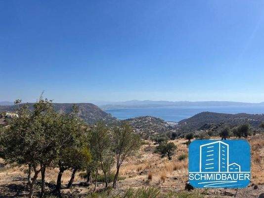 Kreta, Agia Galini: Grundstück mit Meerblick zu verkaufen