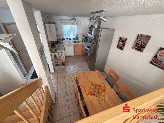 Küche mit Essbereich