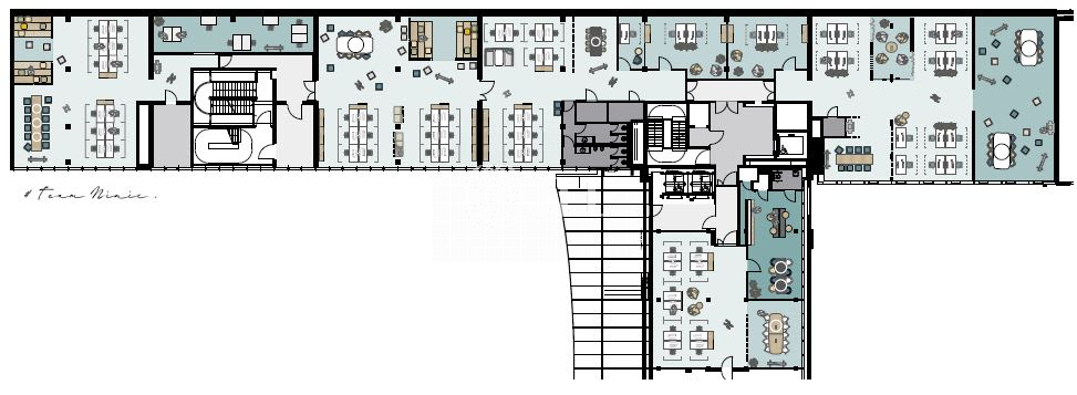 Grundriss Ebene 7, BT 5, ME21.