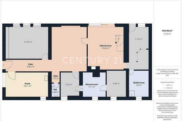 Grundriss Untergeschoss