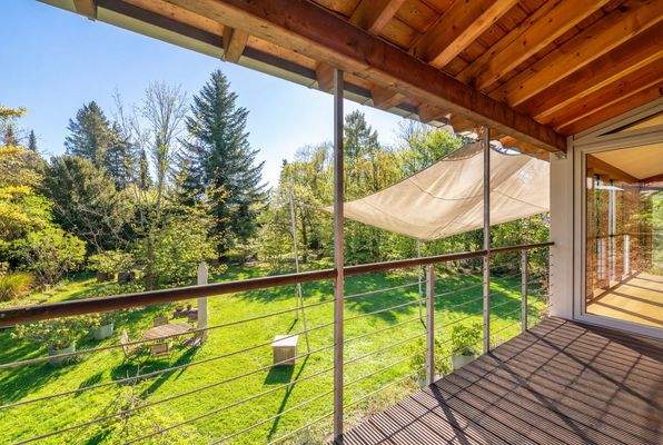 Fantastische Blicke ins Grüne