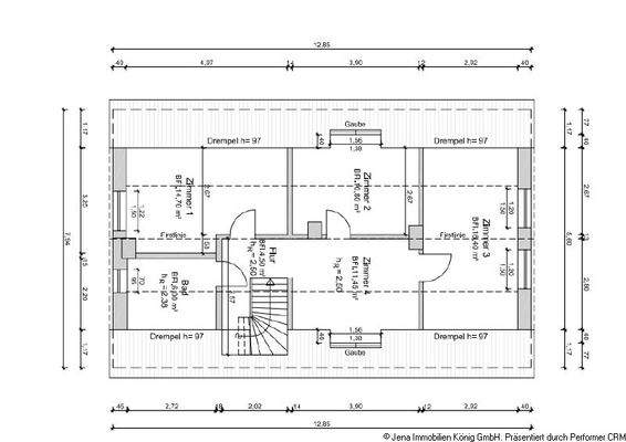 Grundriss Dachgeschoss