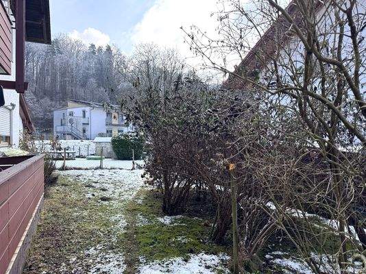 300m² Gartenfläche - ein Traum