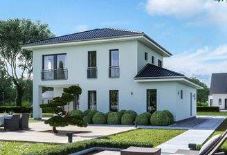 Modern, schneidig und mit großem Garten