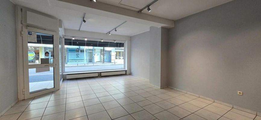 so sieht das Geschäft leer aus