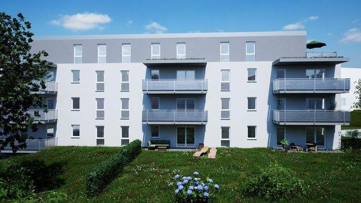 Visualisierung Hausansicht Süd