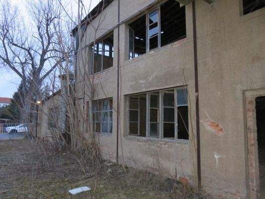 Rückseite vom Gebäude