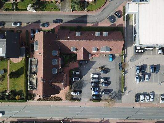 Luftaufnahme Parkplatz