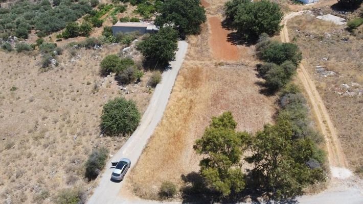 Kreta, Sellia im Apokoronos: Grundstück mit Meerblick in Sellia zu verkaufen