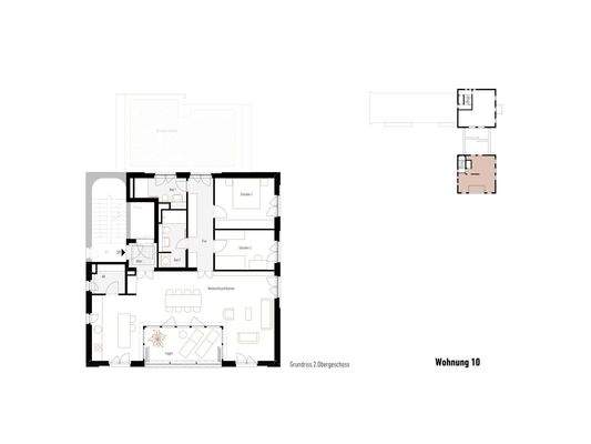 Wohnung 10 Obergeschoss 2