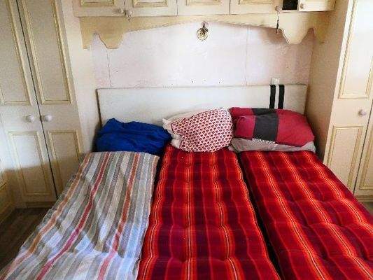 Ihr großer Schlafbereich