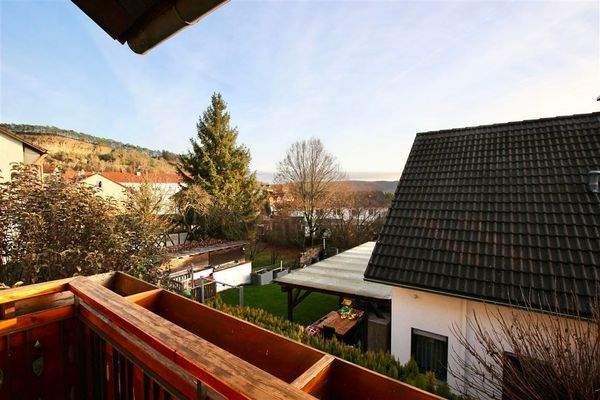 Aussicht vom Balkon OG