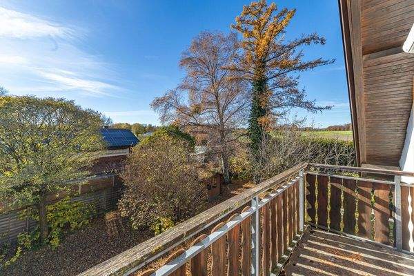 Ausblick vom Obergeschoss