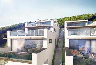 Luxusappartement mit Panoramablick in die umliegende Bergwelt