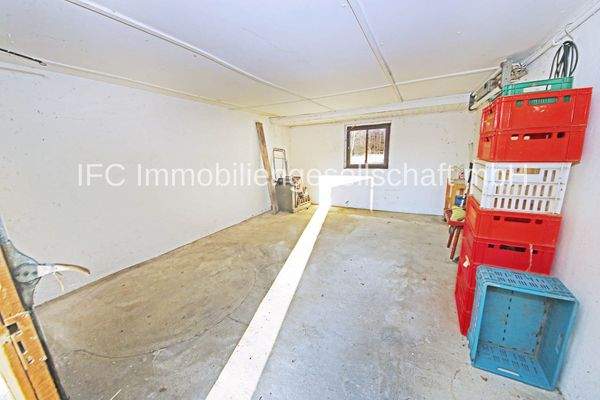 Abstellraum im Nebengelass