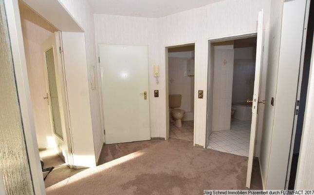 Heller Eingangsbereich