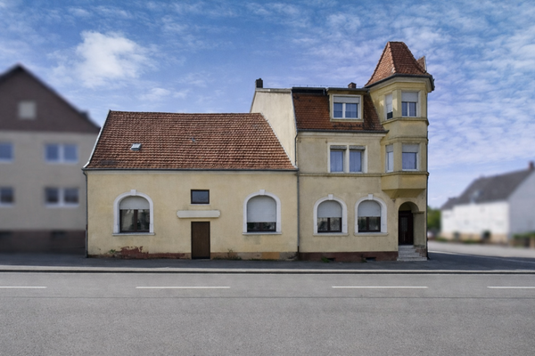 Außenansicht mit Festsaal