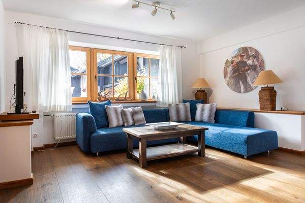 Ferienwohnung-Sitzbereich