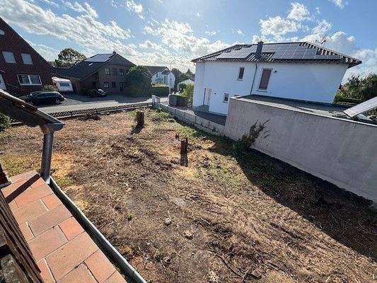 Grundstück frisch geräumt