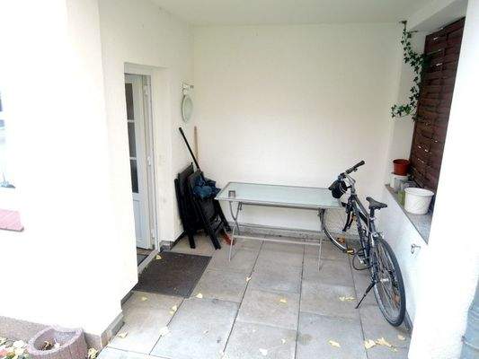 Überdachte Terrasse