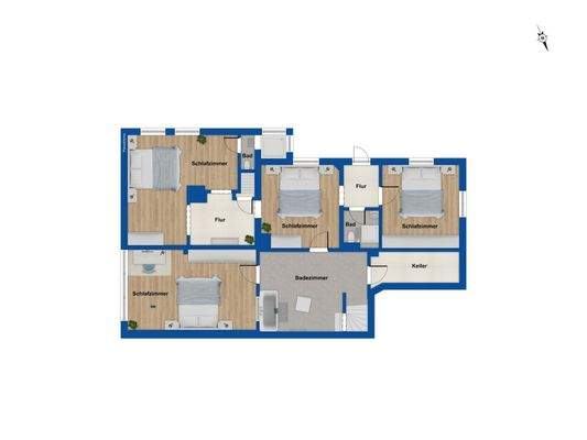 Grundriss Kellergeschoss