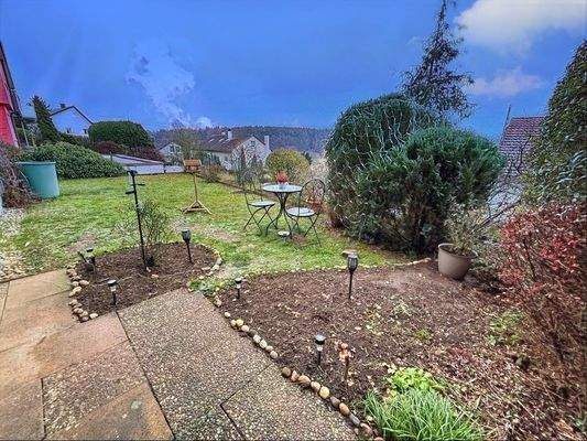 Terrasse und Garten