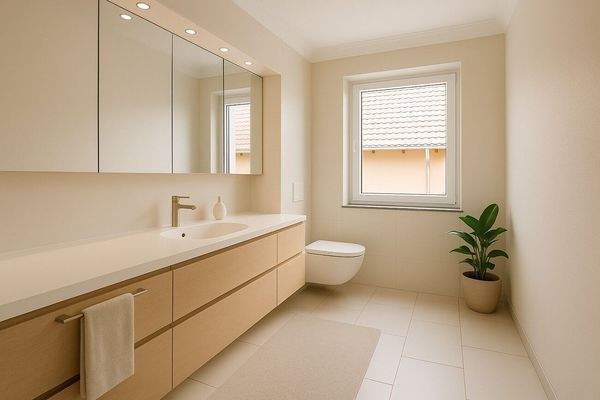 Visualisierung Gästebadezimmer