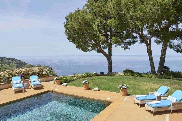Traditionelle Villa mit Meerblick zu vermieten in Llucalcari-Deia, Mallorca