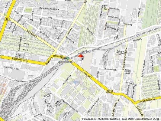 Geolyzer Kartenausschnitt