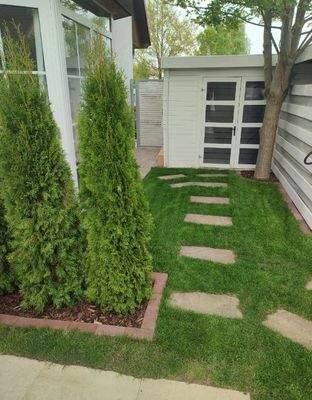 Geschickt kaschierter Schuppen