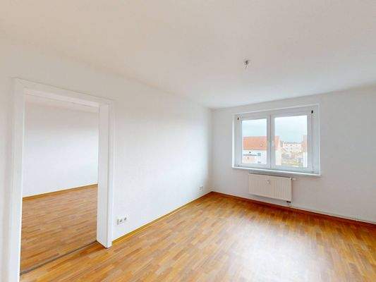 Ansicht I: Wohn- und Esszimmer