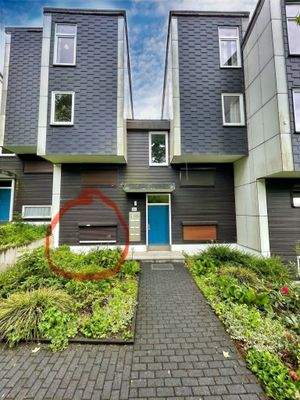 Eingang zu der Wohnung