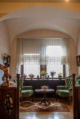 Erker im Empfangsbereich