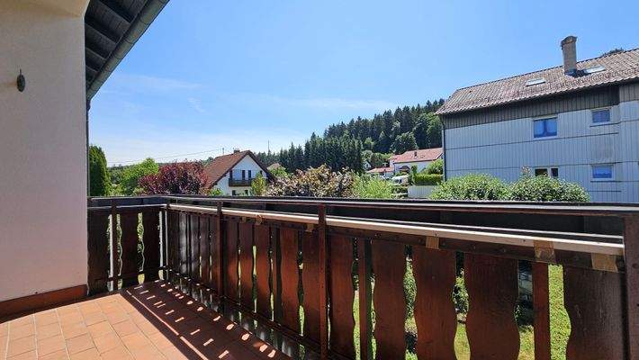 Weitsicht Balkon OG - SW Lage